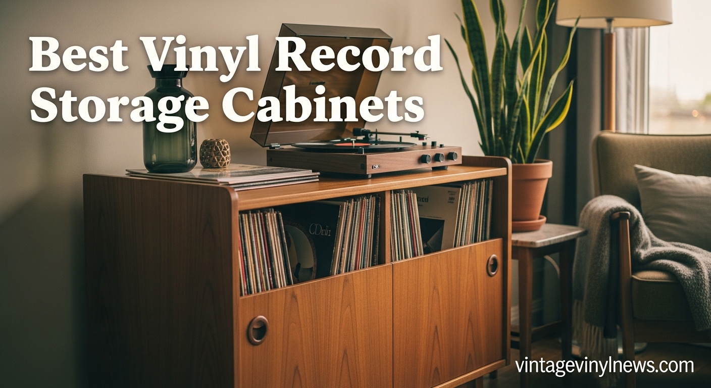 Best Vinyl Record Storage Cabinets