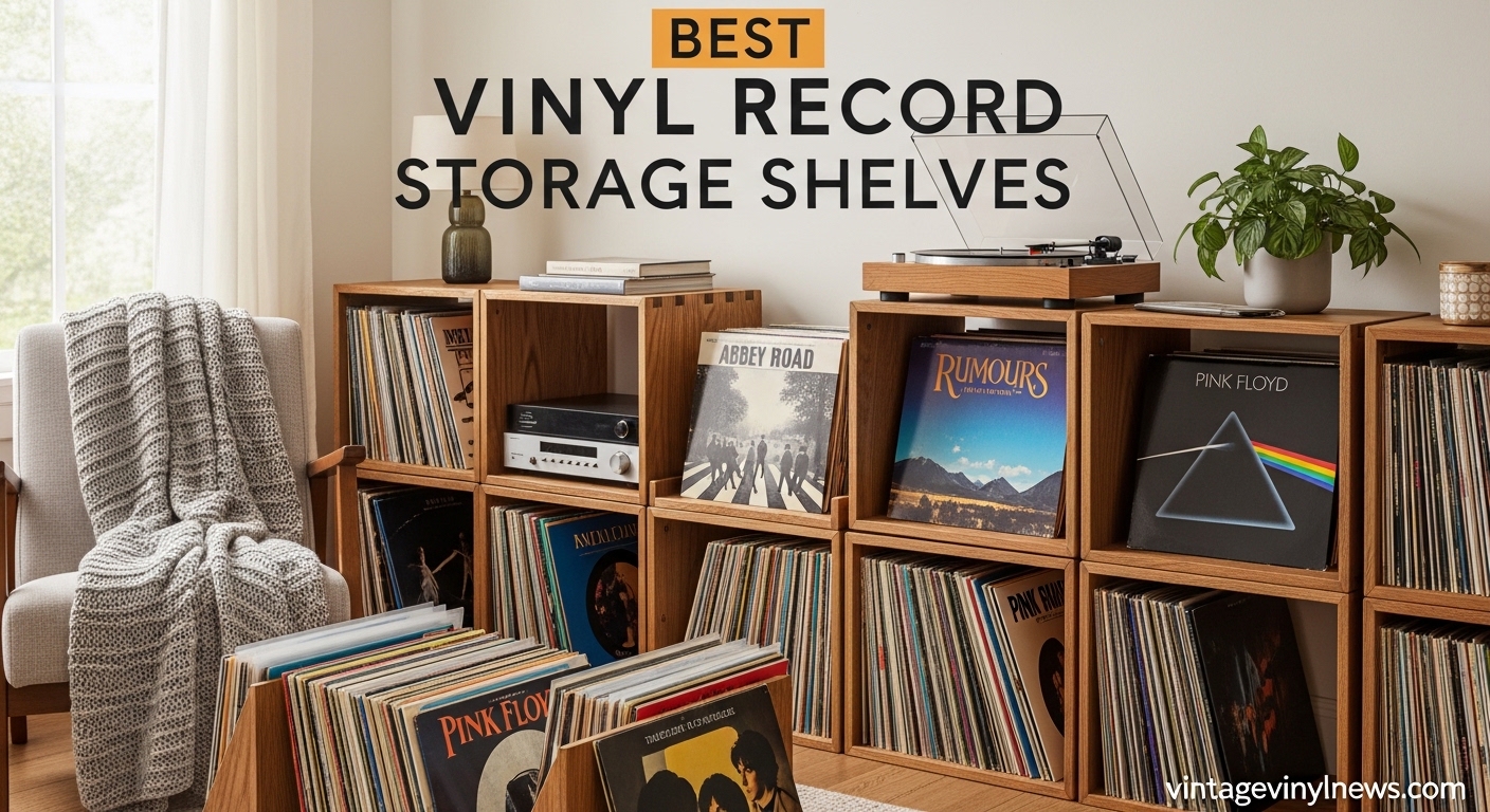 Best Vinyl Record Storage Shelves