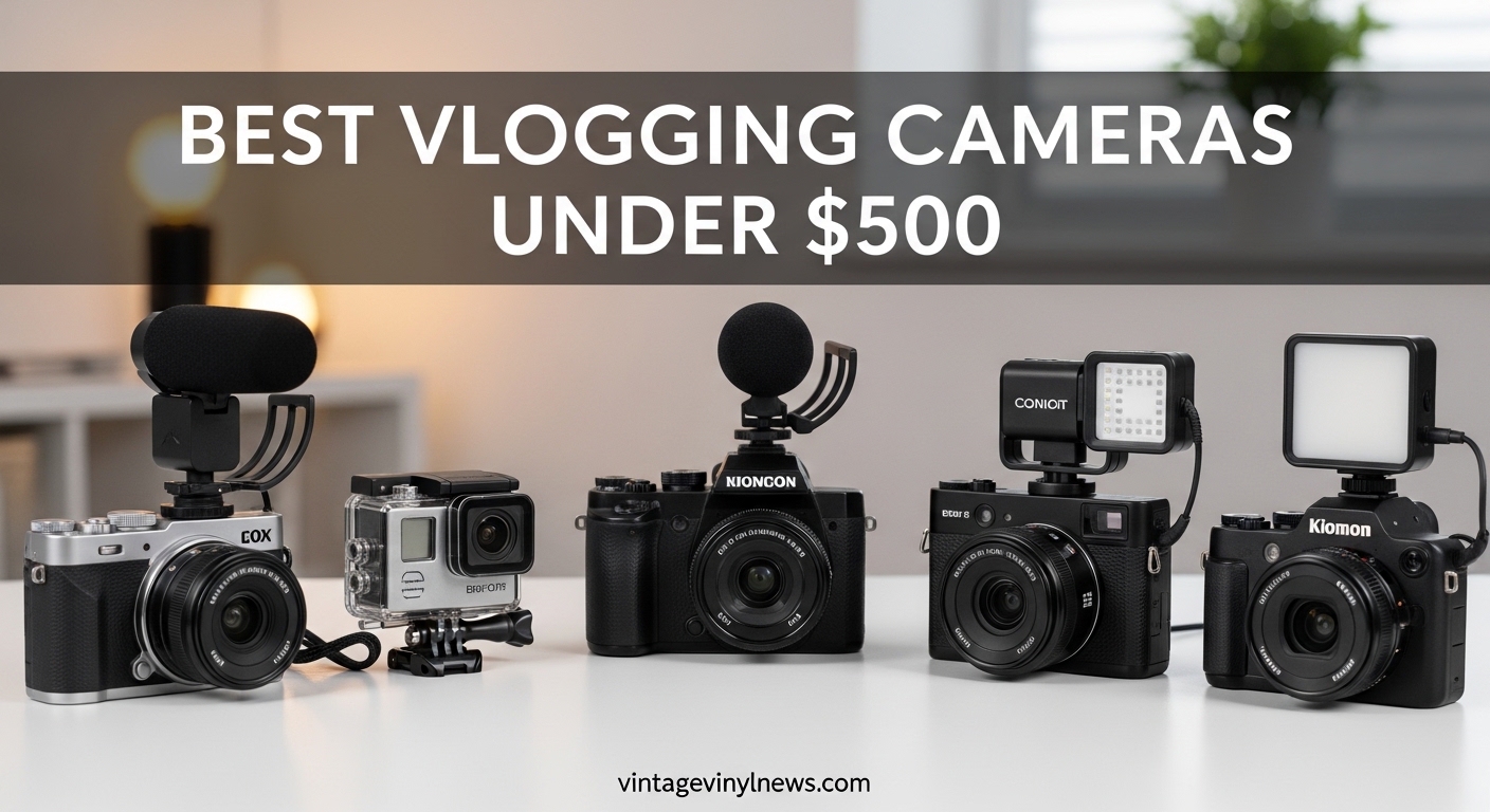Best Vlogging Cameras Under $500