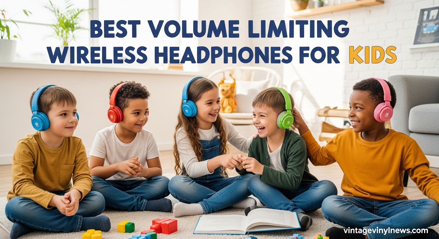 Best Volume Limiting Wireless Headphones for Kids