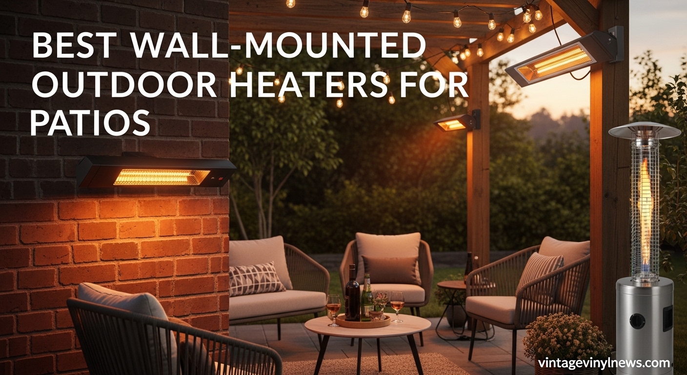 Best Wall-Mounted Outdoor Heaters for Patios