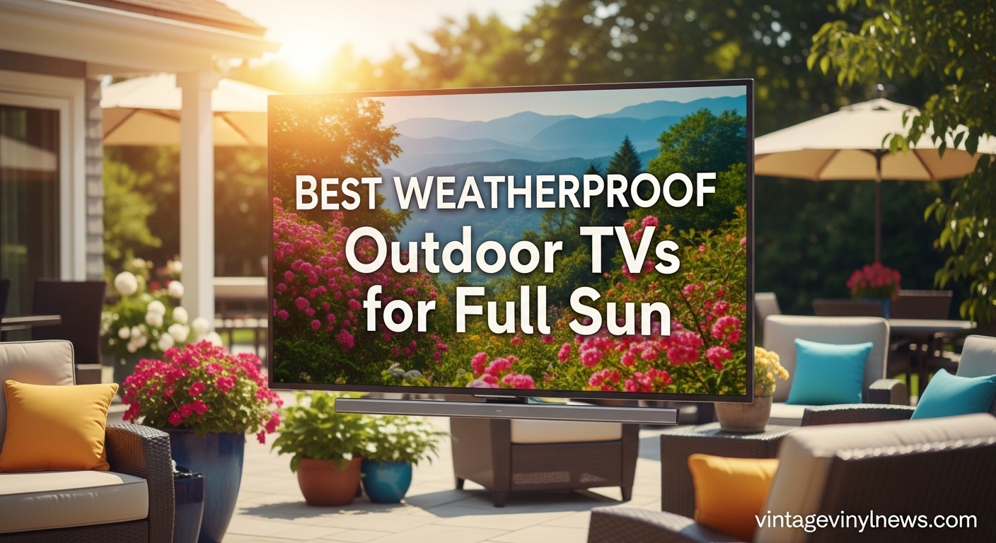 Best Weatherproof Outdoor TVs for Full Sun