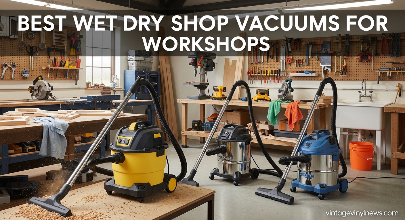 Best Wet Dry Shop Vacuums for Workshops
