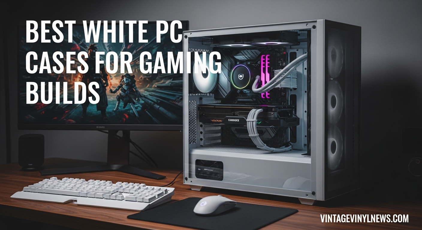 Best White PC Cases for Gaming Builds