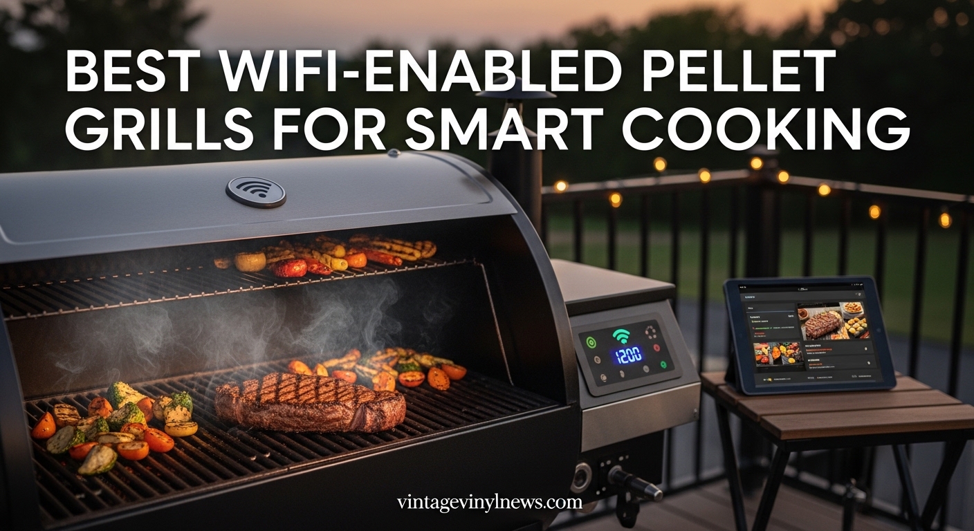 Best WiFi-Enabled Pellet Grills for Smart Cooking