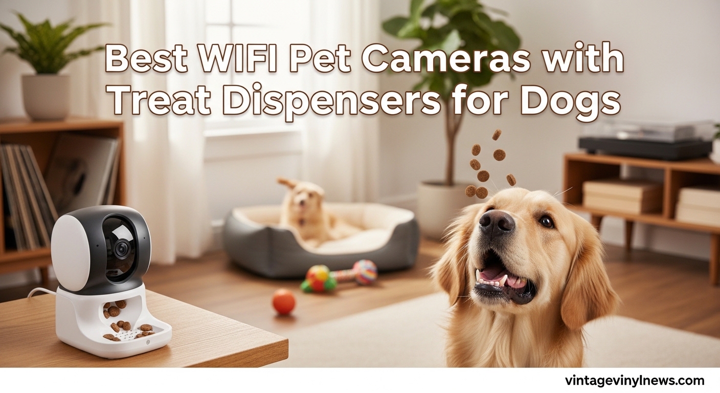 Best WiFi Pet Cameras with Treat Dispensers for Dogs