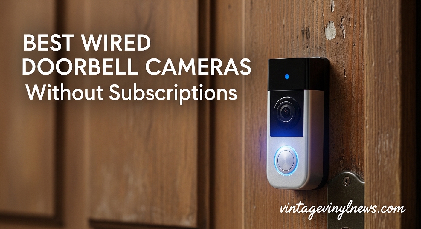 Best Wired Doorbell Cameras Without Subscriptions
