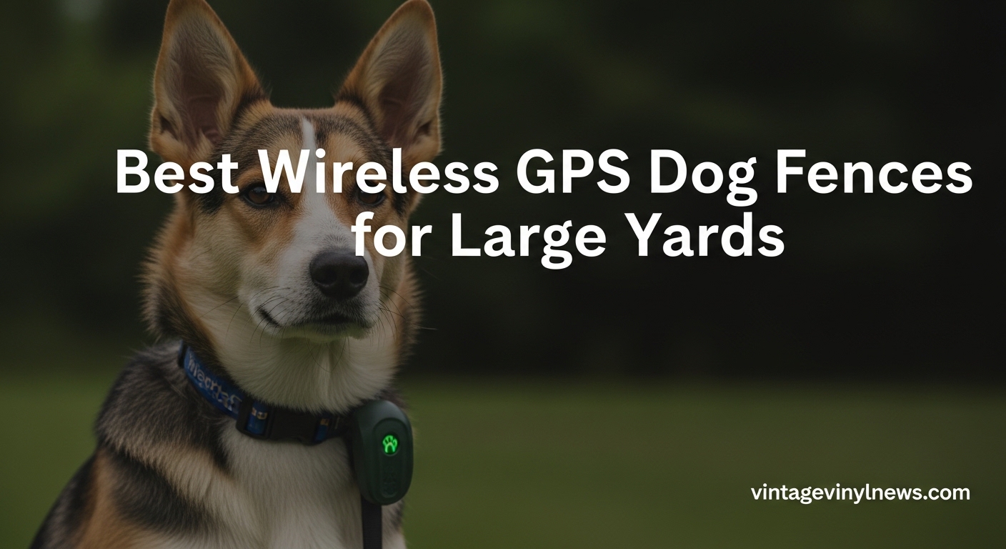 Best Wireless GPS Dog Fences for Large Yards