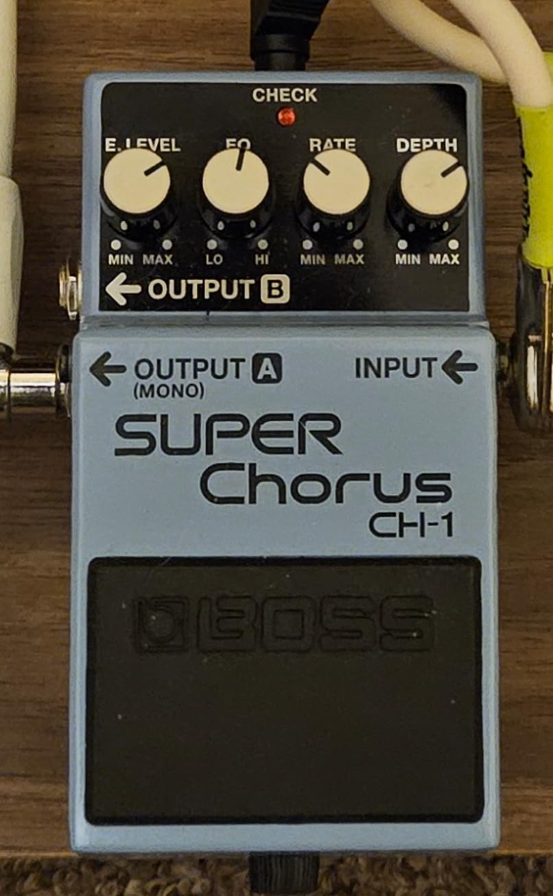 Boss CH-1 SUPER Chorus Effects Pedal customer photo 2