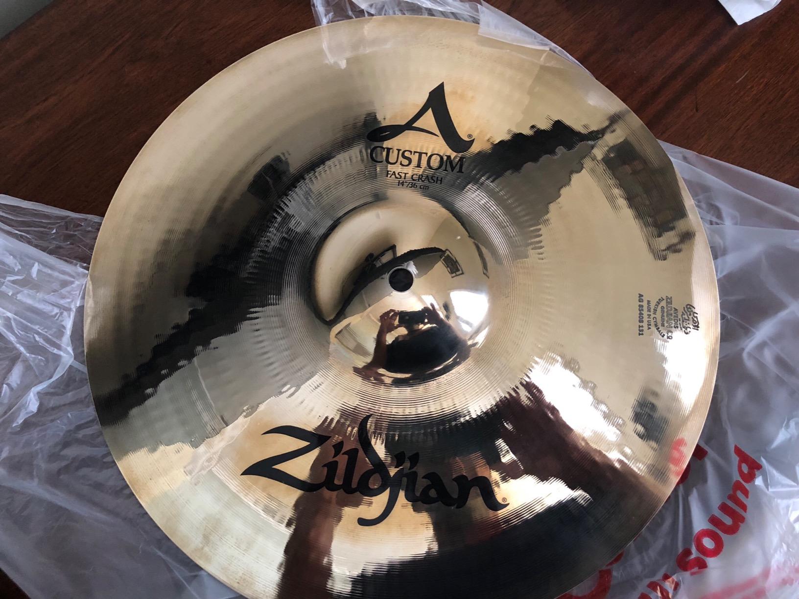 Zildjian 8 Inches a Custom Splash Cymbal customer photo 2