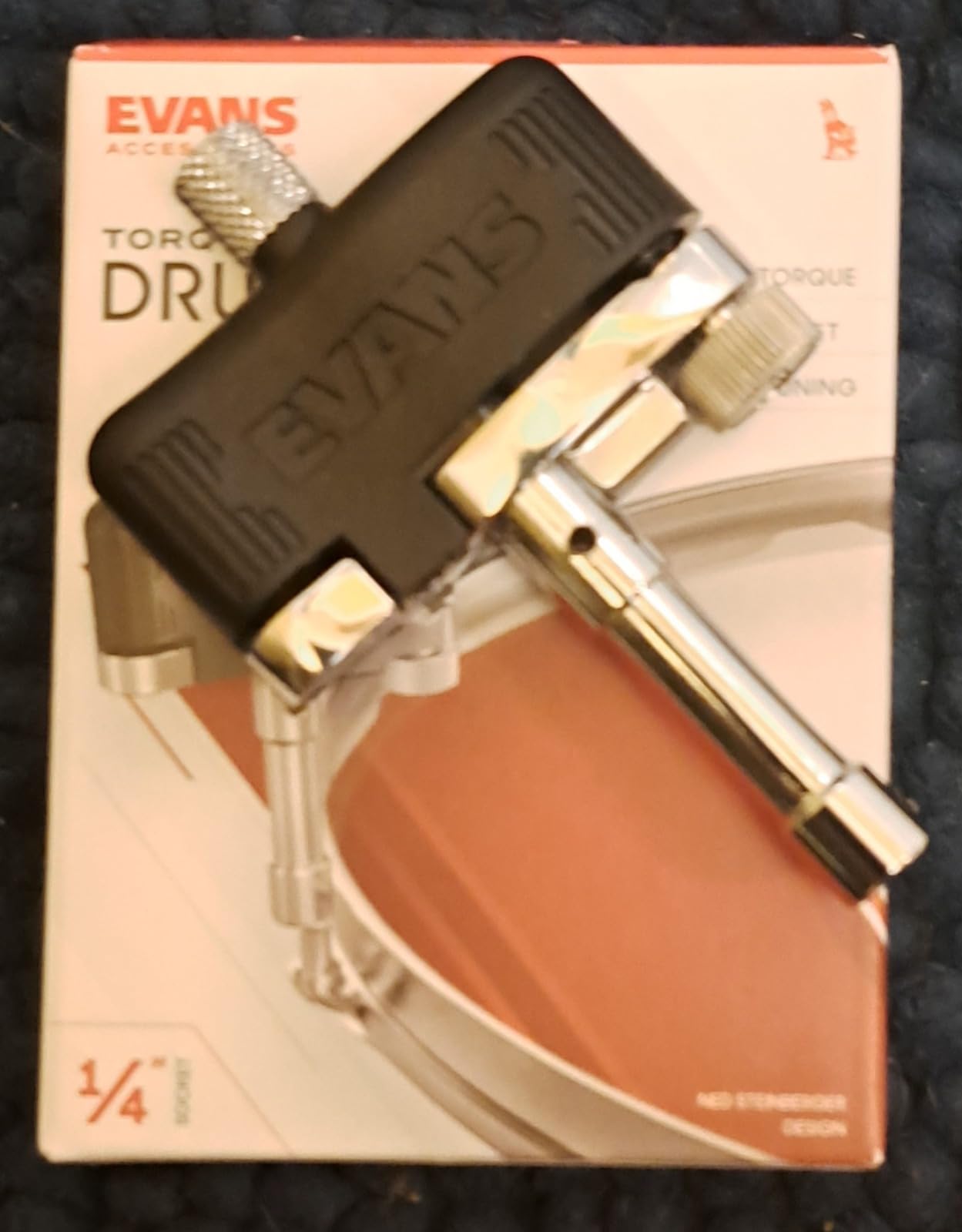 Evans Torque Key - Drum Key Tuner - Magnetic Drum Tuner - Drum Tuning Key with Tension Setting - Ergonomic Drum Torque Key customer photo 2