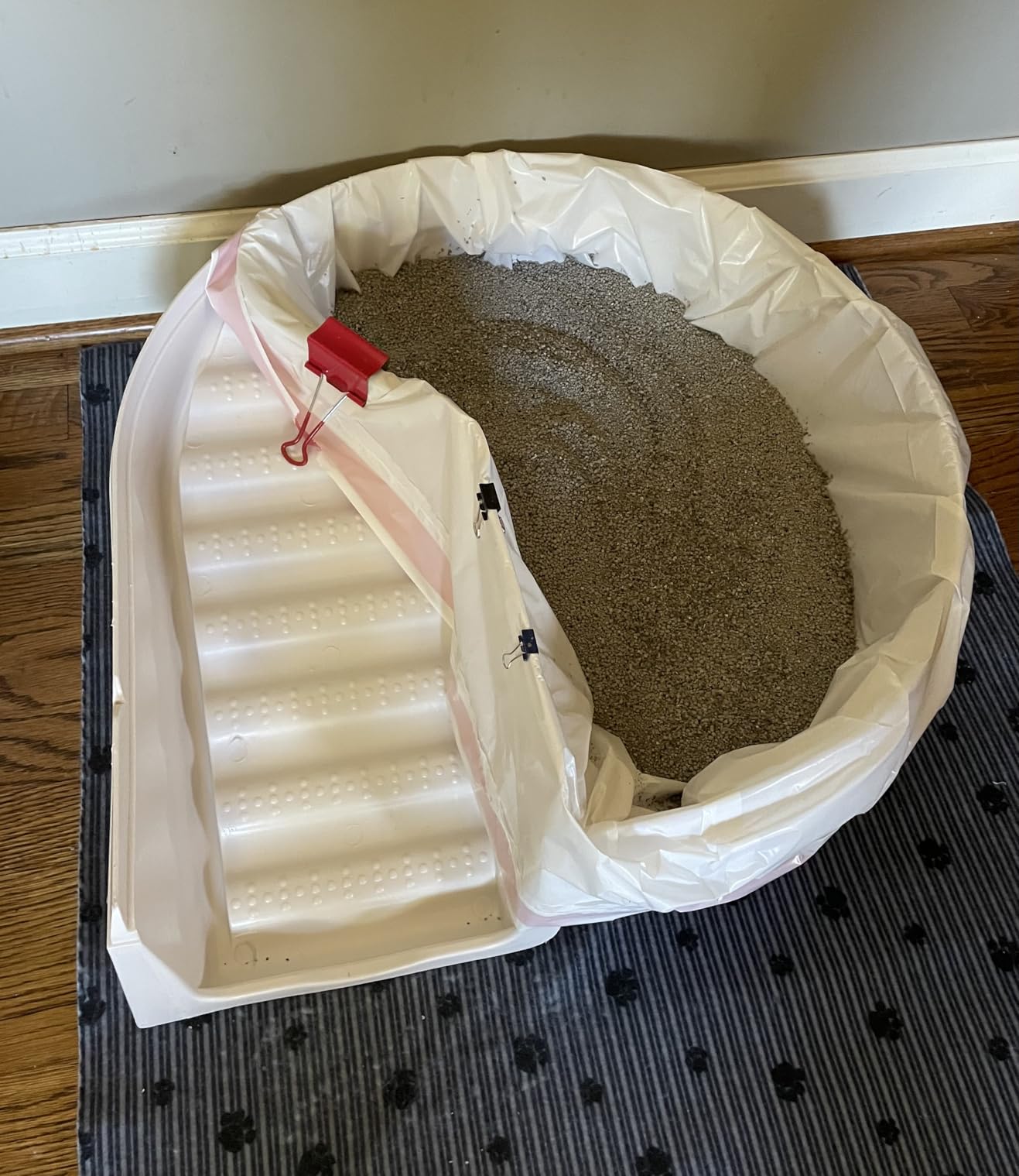 Petmate Booda Clean Step Cat Litter Box Dome (Made in the USA with 95% Recycled Materials) - Brushed Nickel customer photo 1