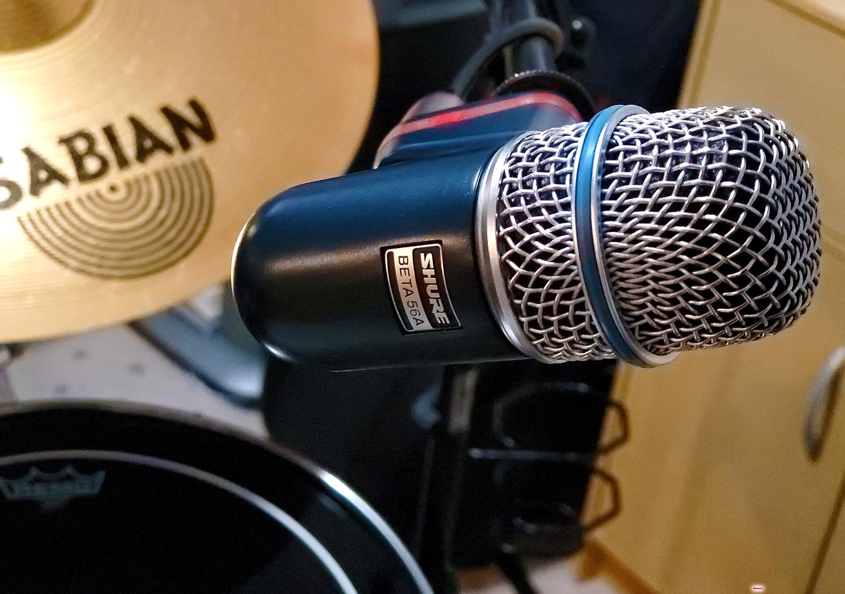 Shure BETA 56A Snare and Tom Microphone - Supercardioid Swivel-Mount Dynamic Drum Mic for Close Miking customer photo 1