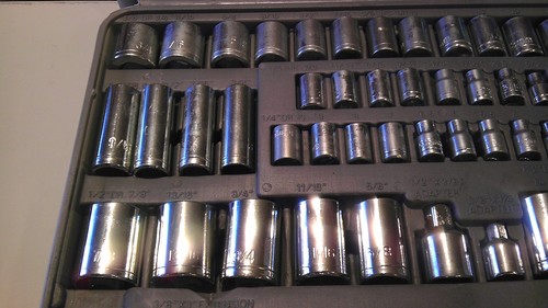 Performance Tool W1173 SAE/Metric 40-Piece SAE and Metric Socket Set, 1/4-Inch & 3/8-Inch Drive customer photo 2