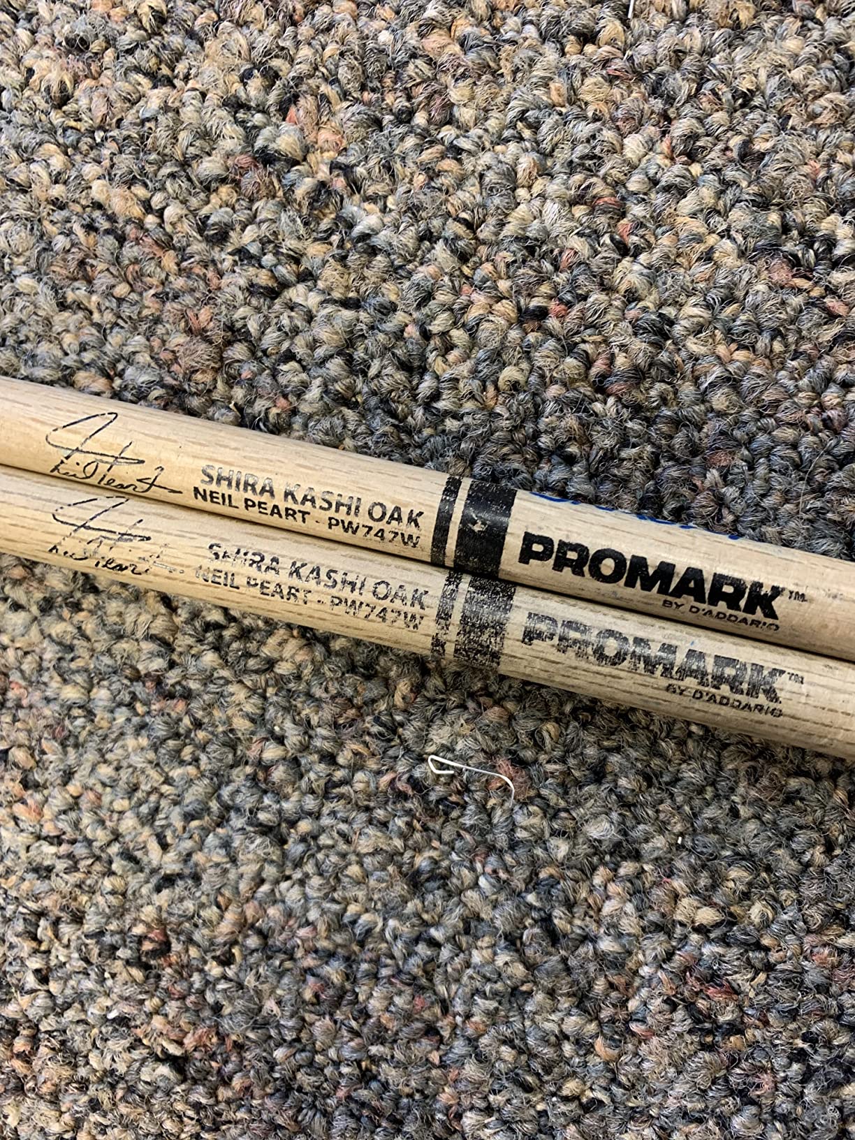 ProMark Drum Sticks - Neil Peart 747 Shira Kashi Oak Drumsticks, Wood Tip, One Pair customer photo 1