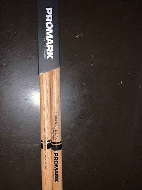 ProMark Drum Sticks - Neil Peart 747 Shira Kashi Oak Drumsticks, Wood Tip, One Pair customer photo 2