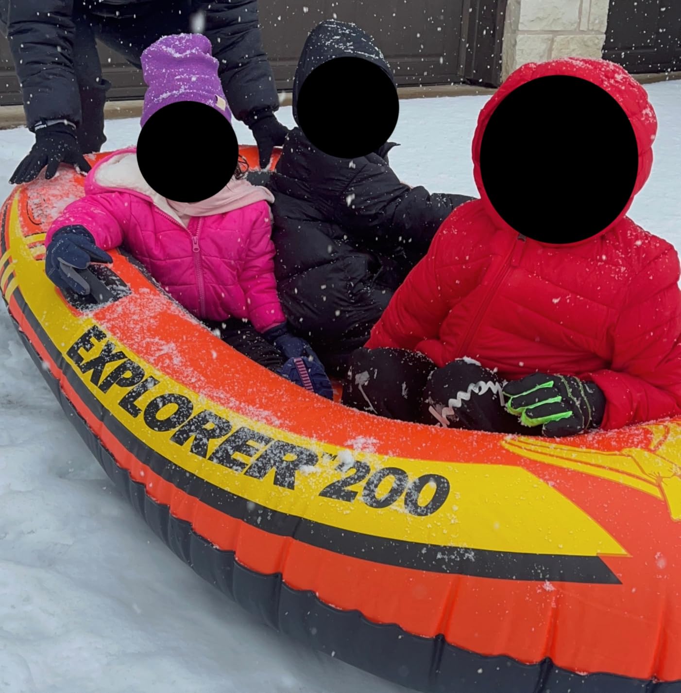 INTEX Explorer Inflatable Boat Series: Dual Air Chambers - Welded Oar Locks customer photo 1