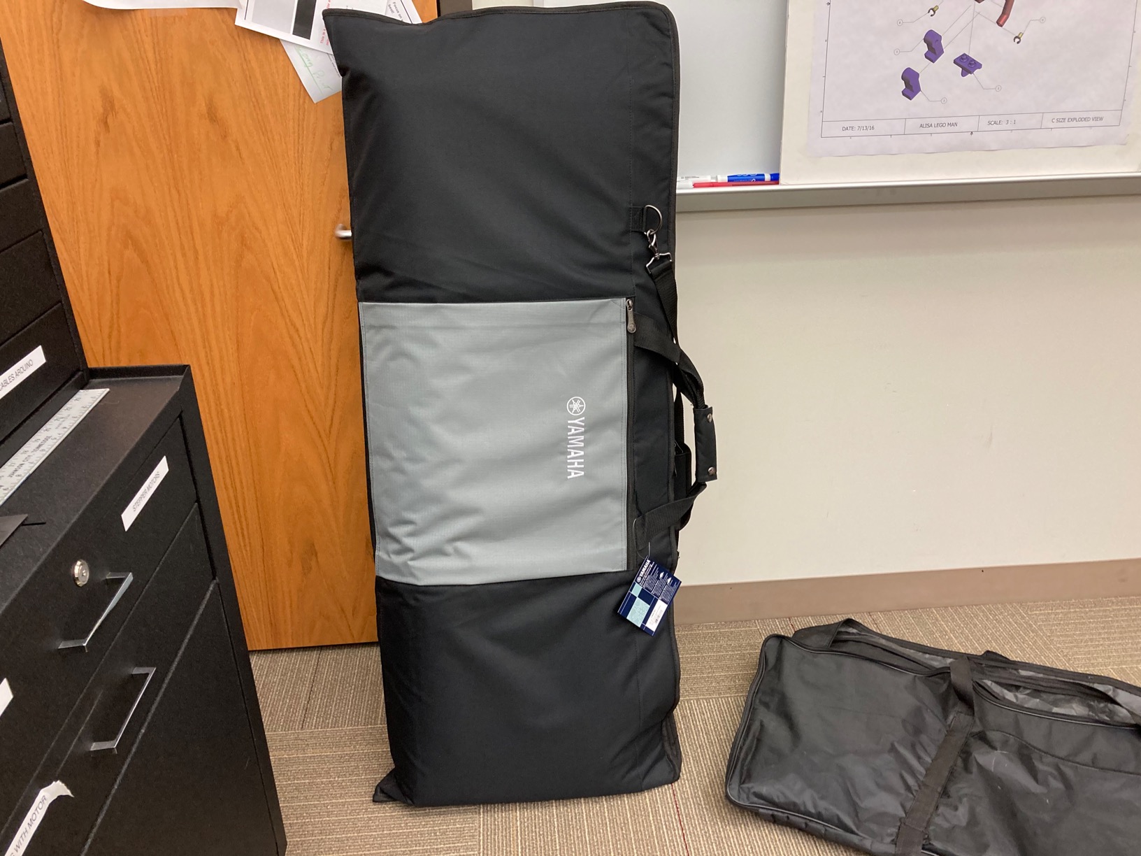 Yamaha YBA881 88-Key Artiste Series Nylon Keyboard Bag customer photo 2