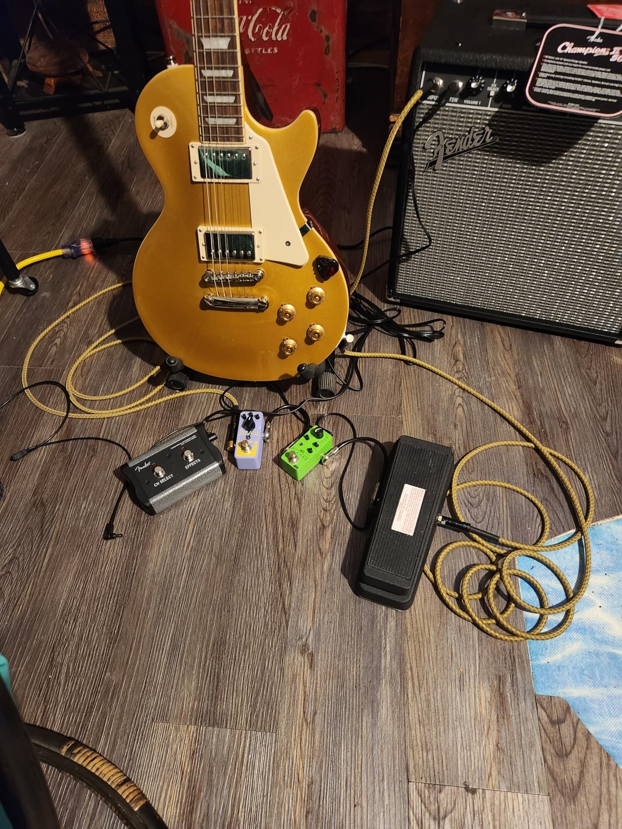 Fender 2-Button Footswitch: Channel Select/Effects On/Off customer photo 1
