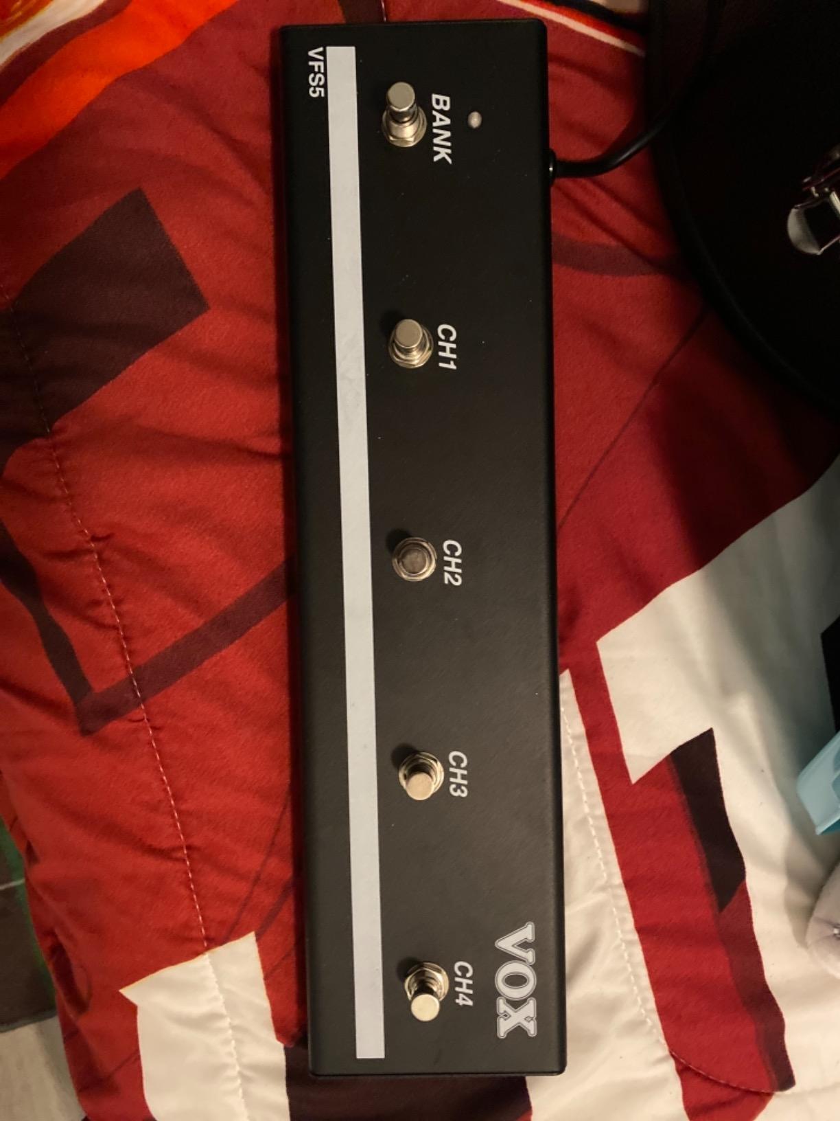 VOX VFS5 VT-Series 5-Button Footswitch customer photo 2