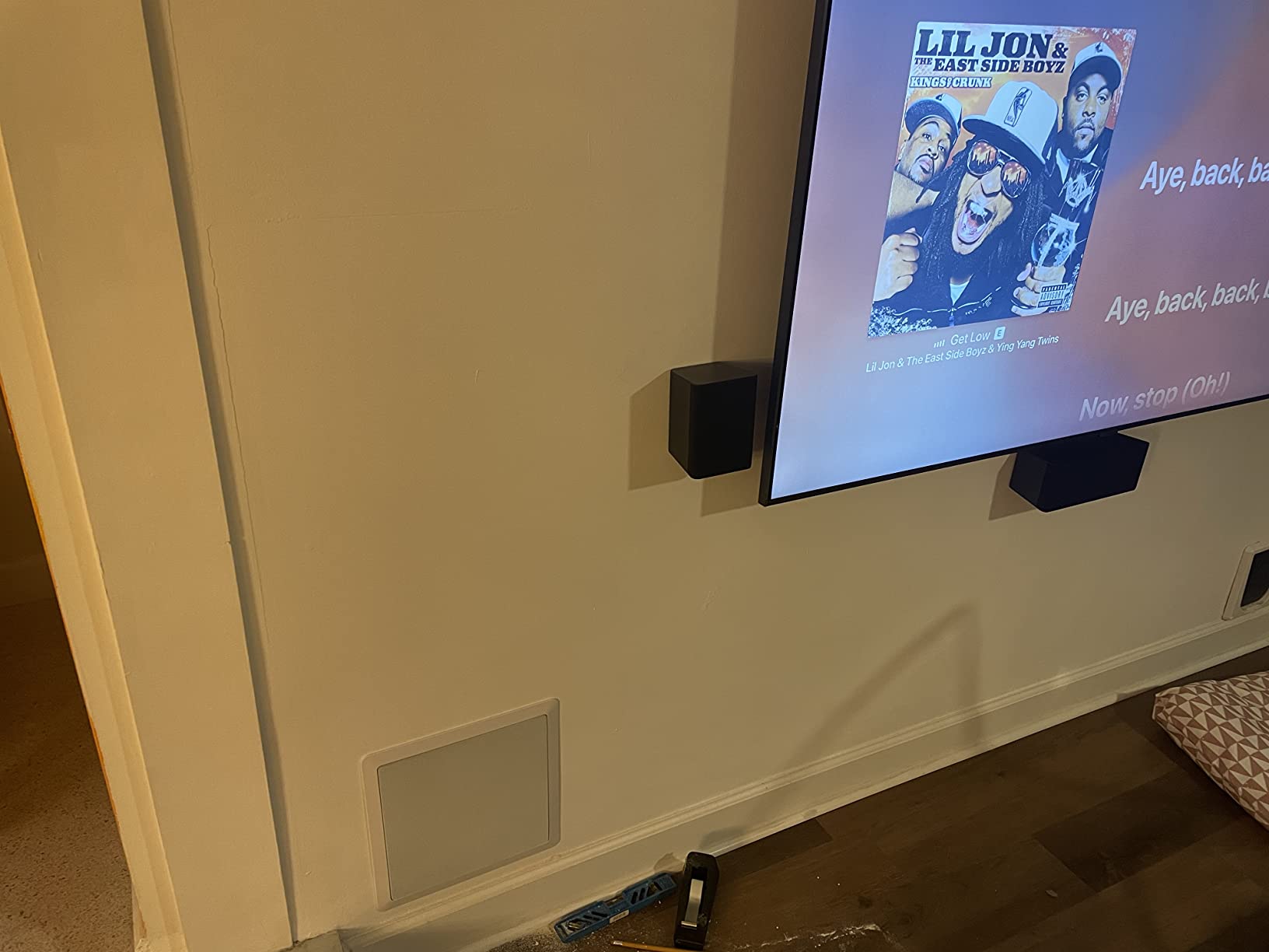 Monoprice In-Wall Passive Subwoofer - 10 Inch (Single) 200 Watts Maximum - Aria Series customer photo 1
