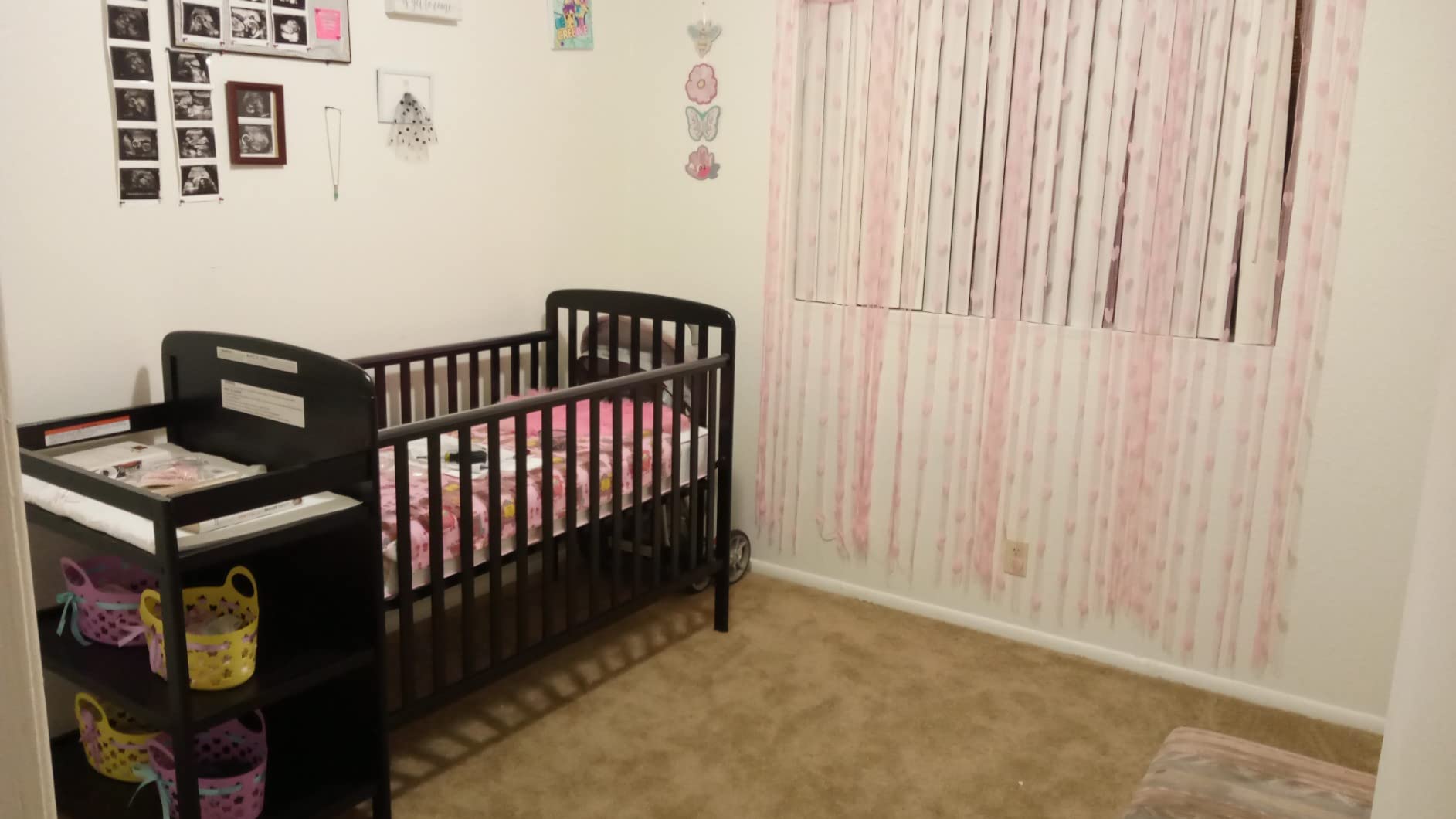Dream On Me Anna 3-in-1 Convertible Full-Size Baby Crib & Changer with Storage in White customer photo 2