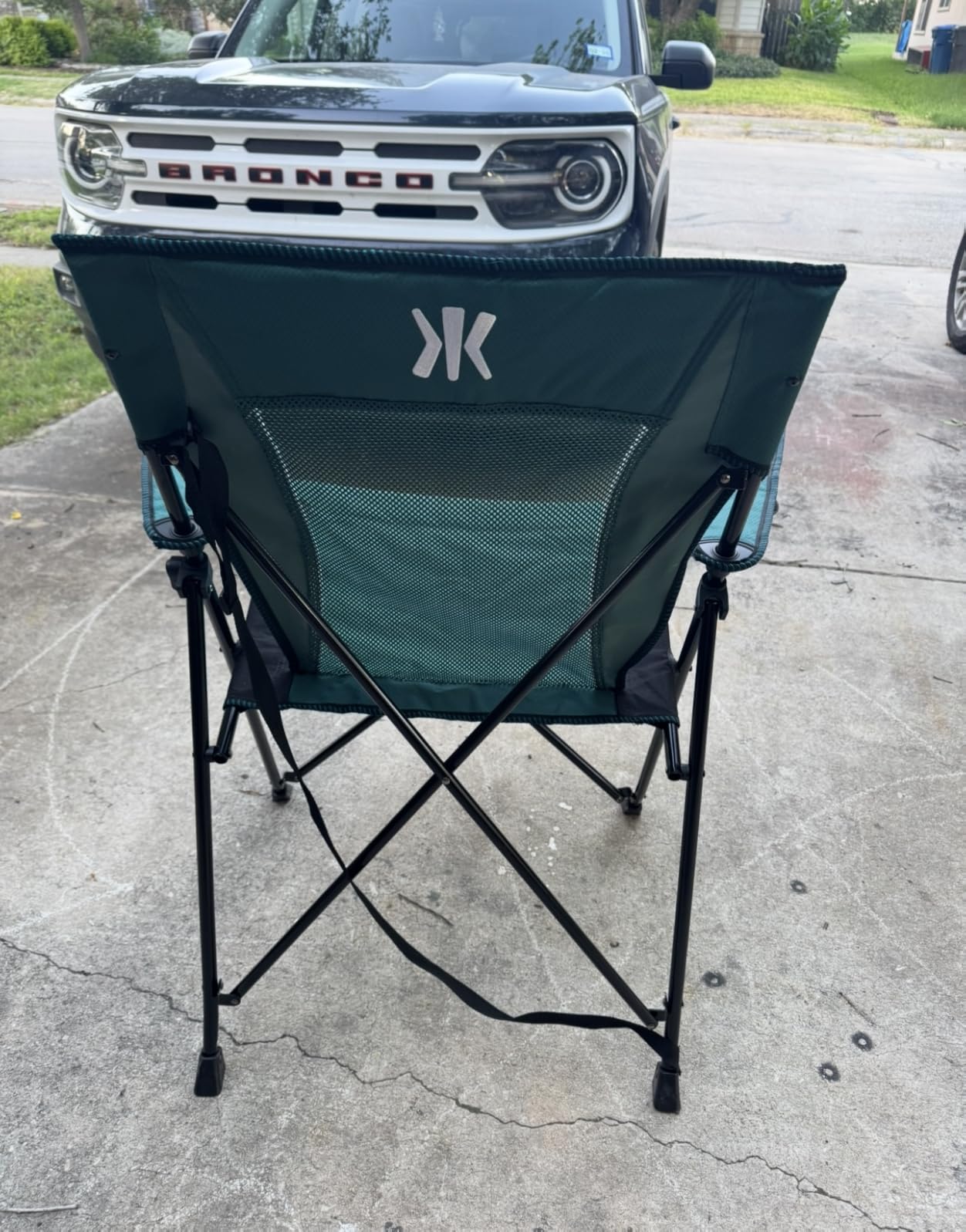 Kijaro Dual Lock Chair Color: Victoria Desert Orange customer photo 2