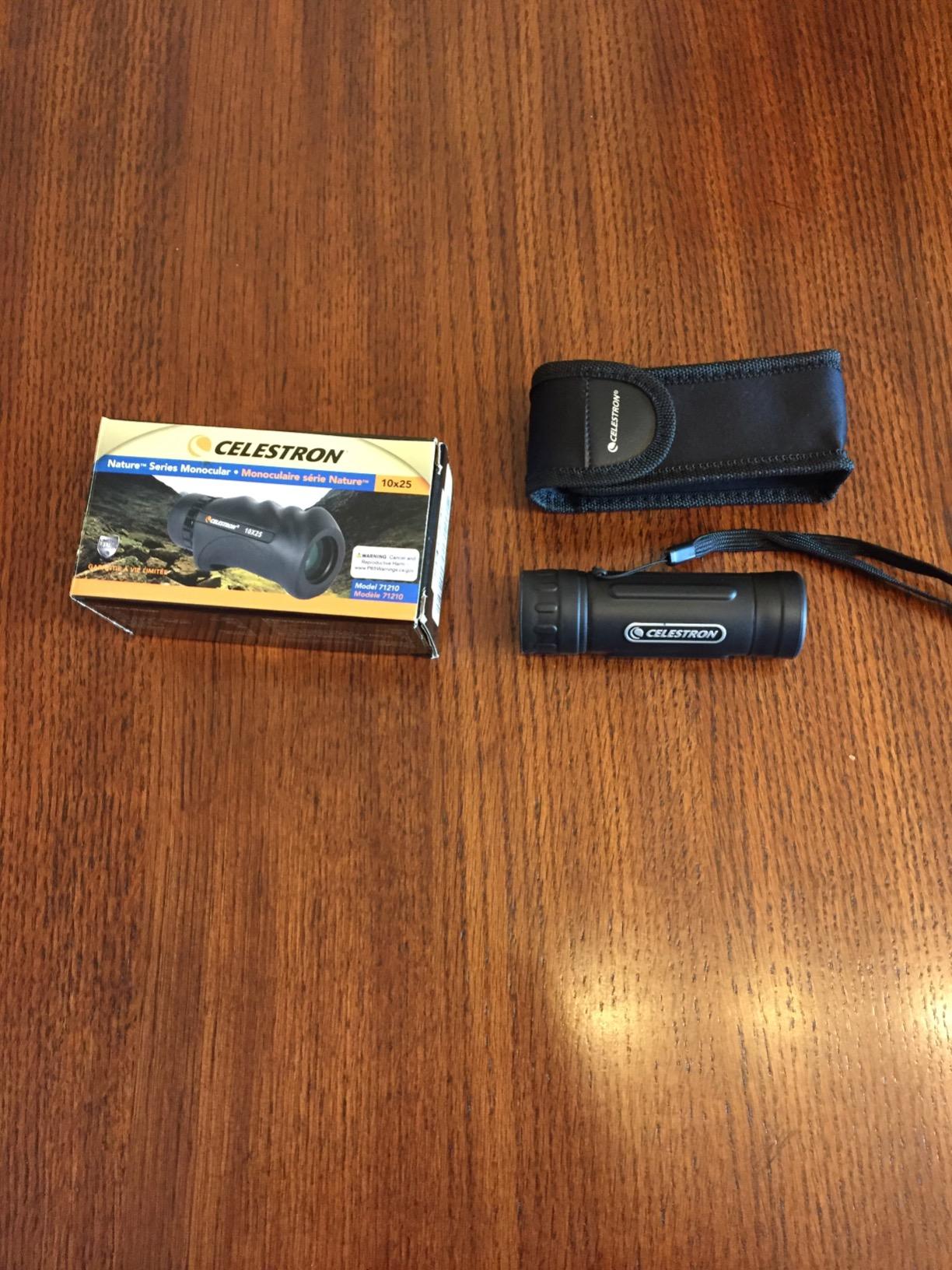 Celestron Nature 10x25 Monocular - Ideal for Hiking and Wildlife Viewing - Multi-Coated Optics - BaK-4 Prism - Waterproof & Fogproof customer photo 2