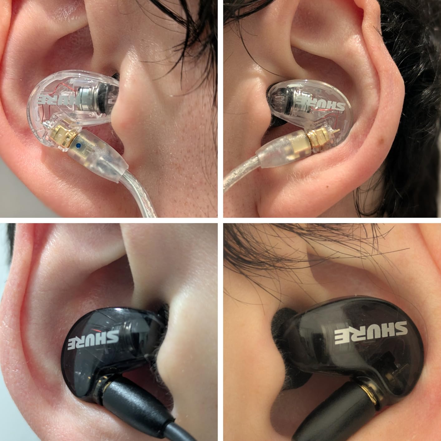 Shure SE215 PRO Wired Earbuds, Professional Sound Isolating Earphones with Clear Sound, Deep Bass, Secure in-Ear Fit, Carrying Case, Black (SE215-K) customer photo 1