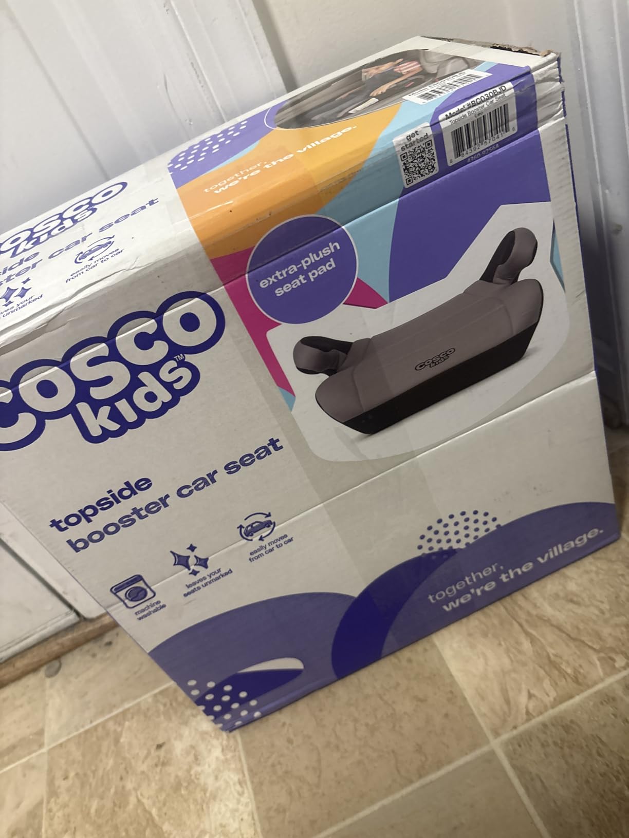 Cosco Topside Backless Booster Car Seat, Leo customer photo 1