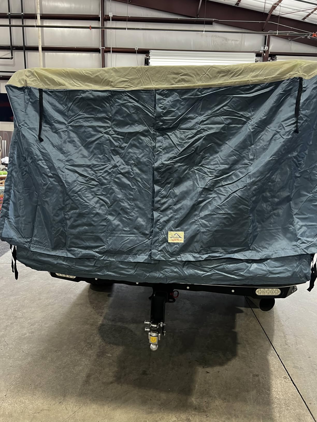 DAC Full-Size Truck Bed Tent for Caps- Fits Ford F-150, Chevy Silverado, Toyota Tundra, Tacoma (2005+), Tailgate  width=