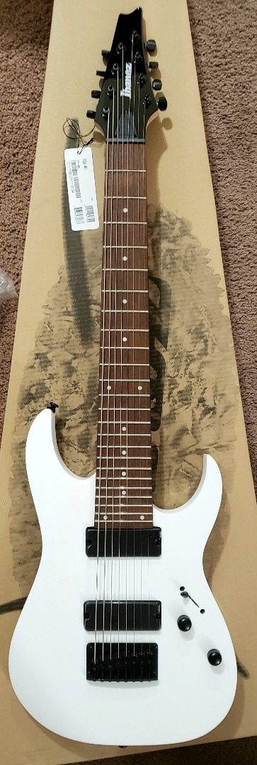 Ibanez RG Series RG8 - White customer photo 2