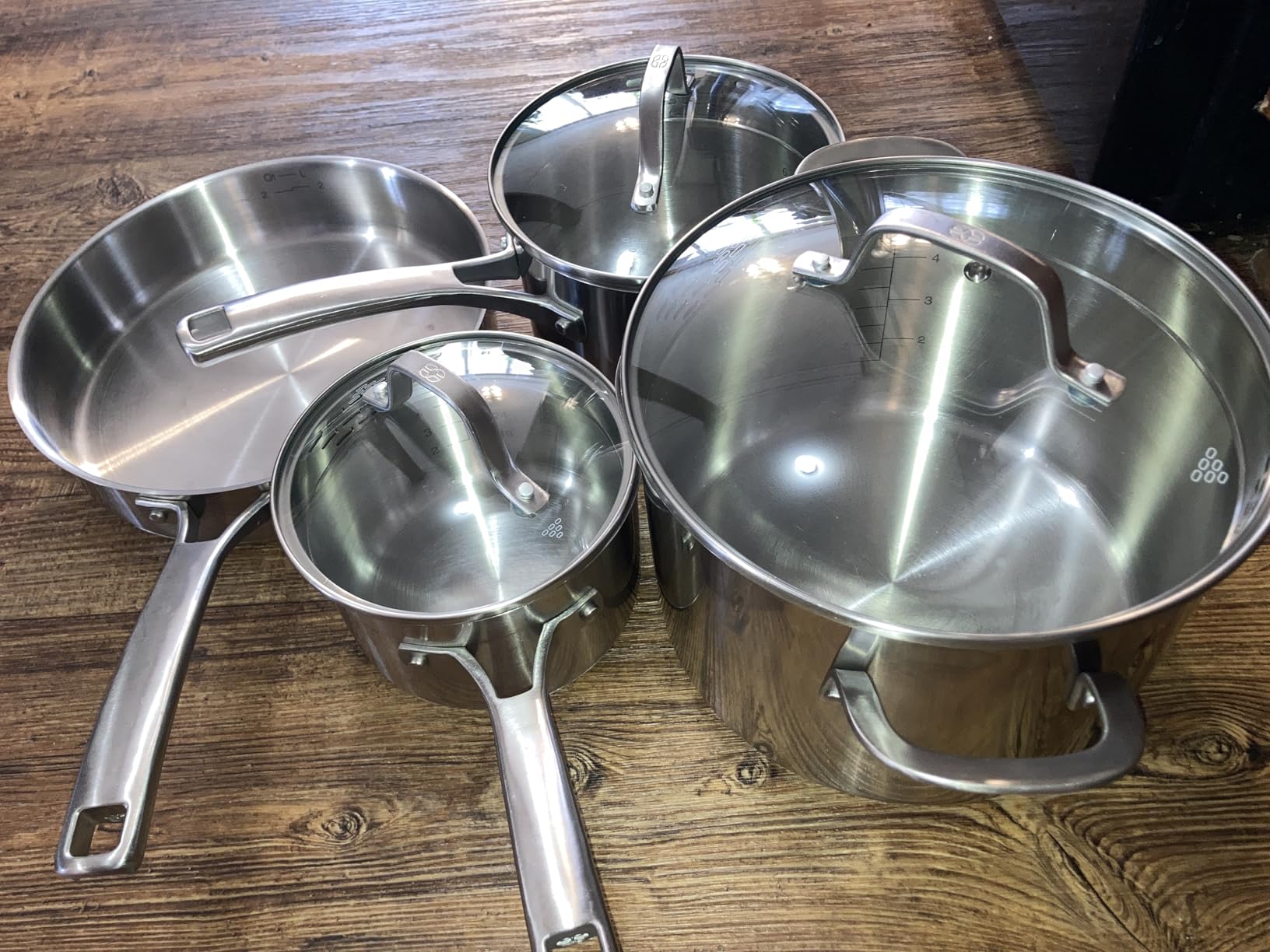 Calphalon Classic Stainless Steel Cookware Set, 10-Piece customer photo 1