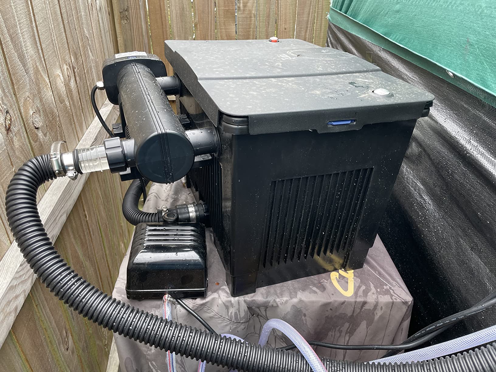 OASE BioSmart 5000 Pond Filter, Black customer photo 1