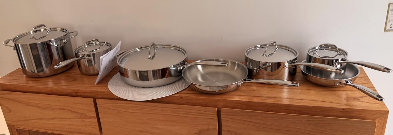 Tramontina Signature Tri-Ply Clad Stainless Steel 12-Piece Cookware Set with Lids customer photo 1