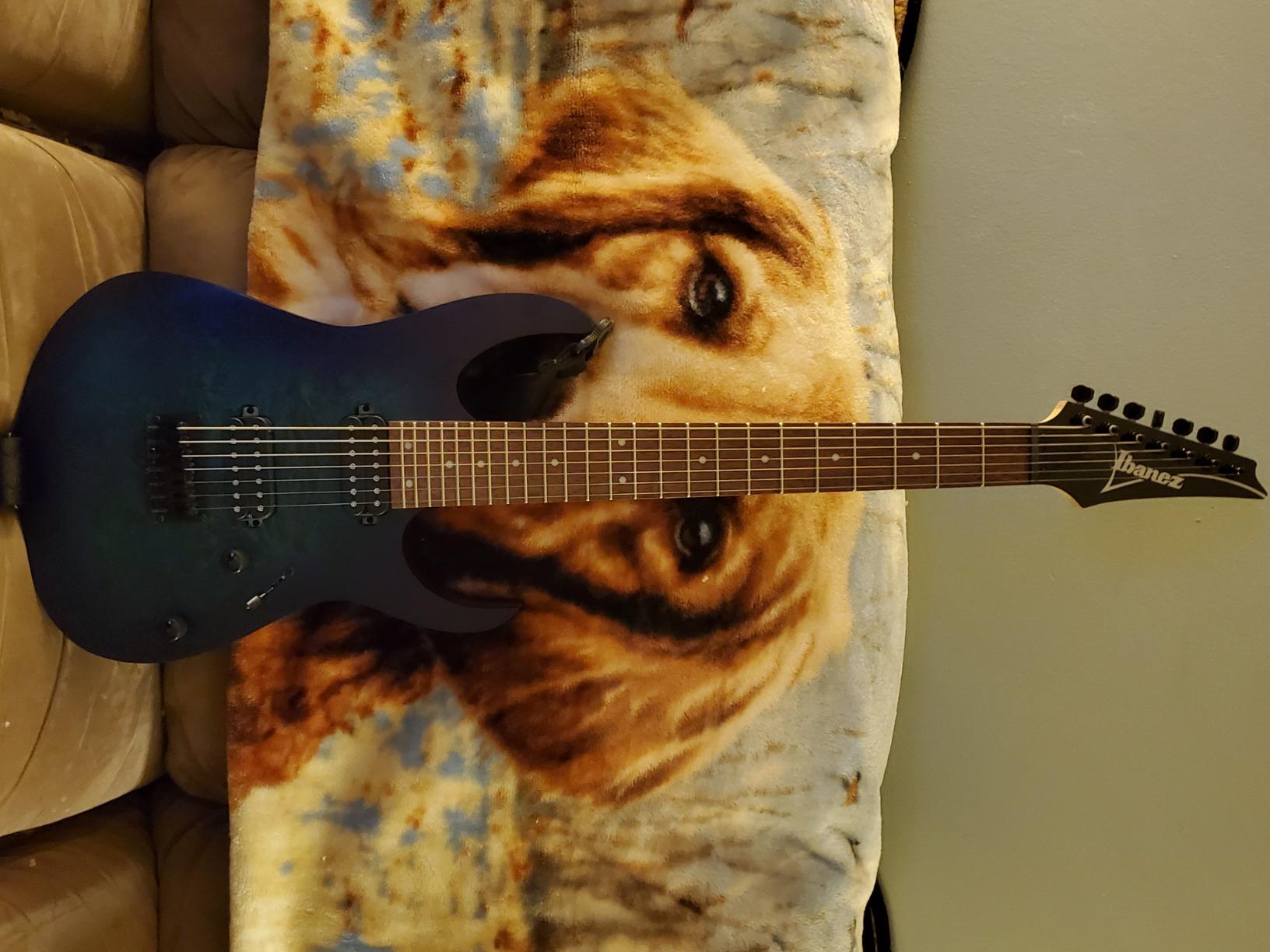 Ibanez RG Series RG7421PB - Sapphire Blue Flat customer photo 2
