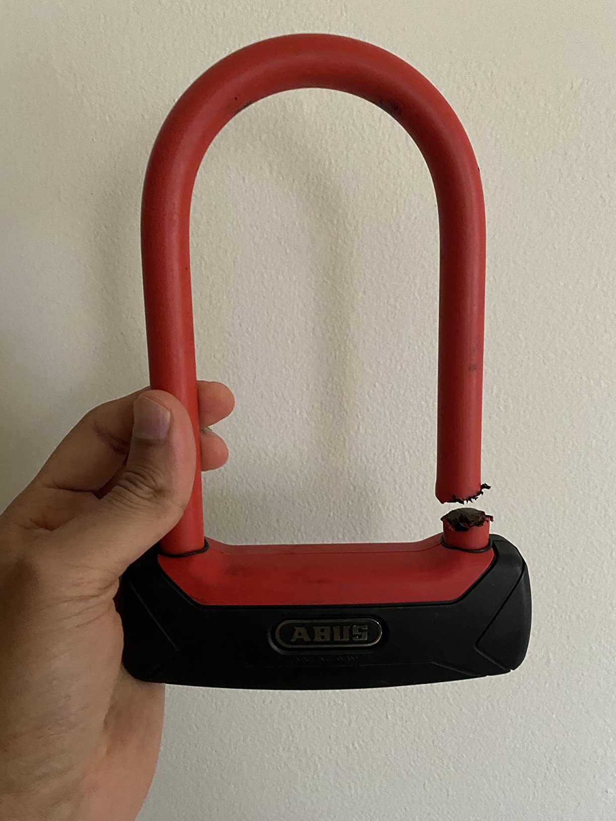 ABUS Granit 640 U-Lock customer photo 1