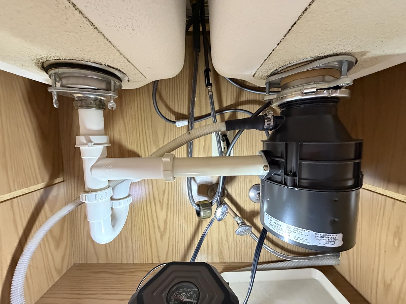 InSinkErator Badger 5 Garbage Disposal with Power Cord, Standard Series 1/2 HP Continuous Feed Food Waste Disposer, Badger 5 W/C customer photo 2
