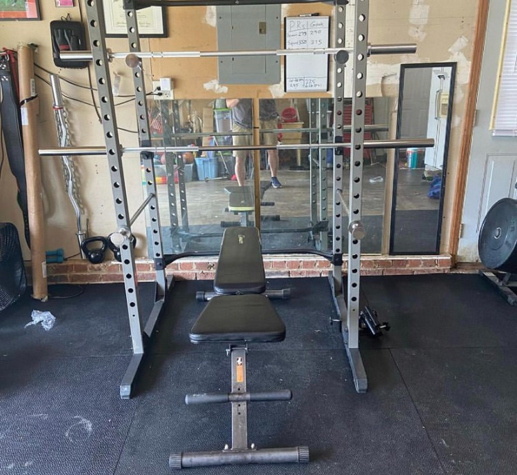 Rage Fitness Olympic Training Barbell - 7FT 45LB (1500LB Capacity) - Home & Commercial Gym Weightlifting Bar for Squats, Deadlifts, Bench Press & Strength Training customer photo 2