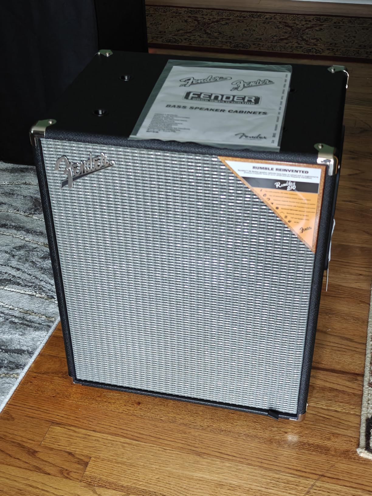 Fender Rumble 210 CABINET V3, with 2-Year Warranty customer photo 2