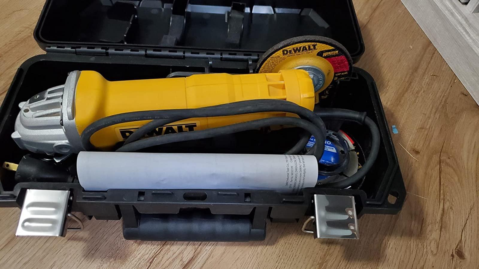 DEWALT Angle Grinder Tool, 4-1/2-Inch, 11-Amp (DWE402K) customer photo 2