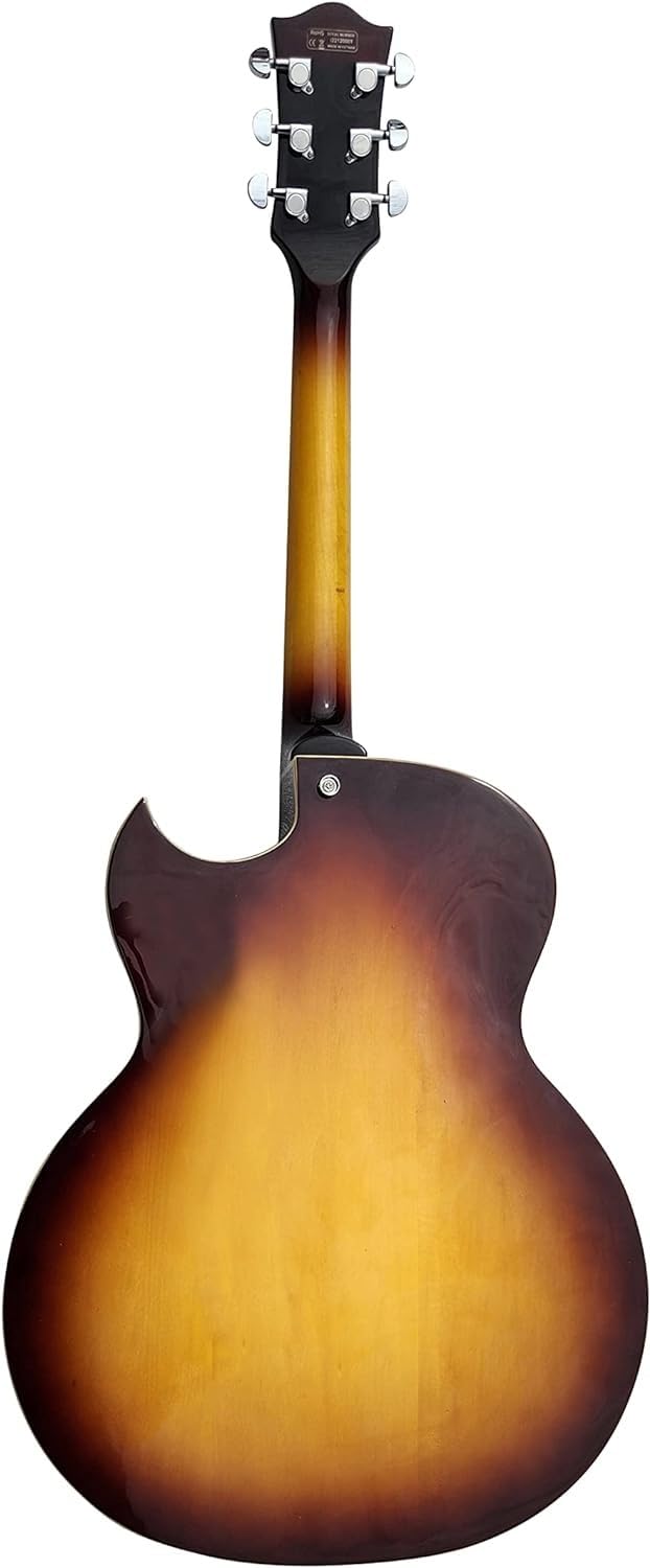 IYV IJZ-500 NA Jazz Solid- Hollow Body Electric Guitar, Natural customer photo 1