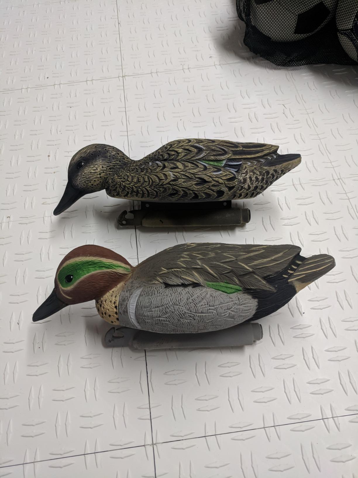 Higdon Outdoors Standard Green Wing Teal Duck Decoys, Foam-Filled customer photo 1