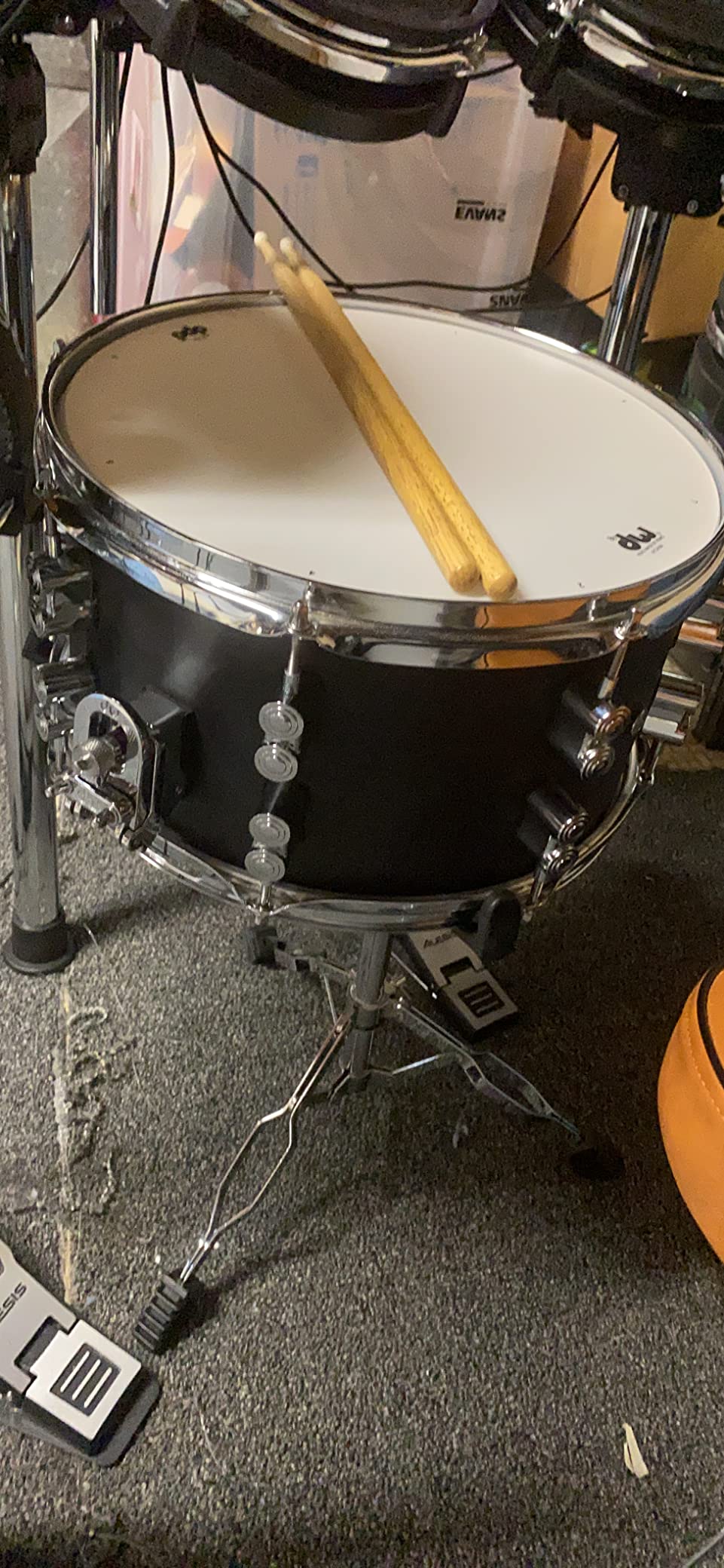 PDP By DW Black Wax Maple Snare Drum 7x13 customer photo 1
