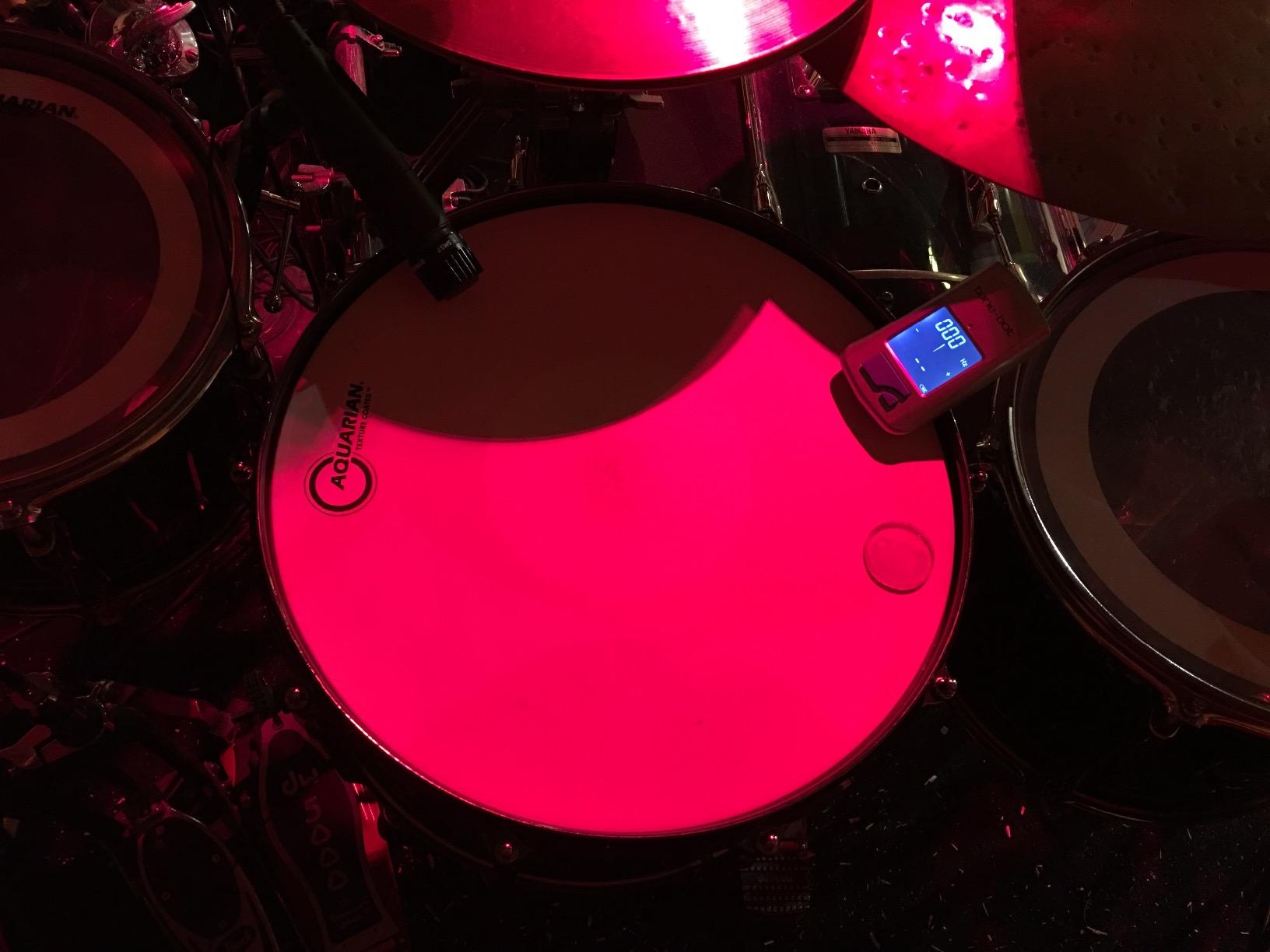 Tune-Bot Gig Clip-On Digital Drum Tuner with Backlit LCD Display for Acoustic Drums customer photo 2