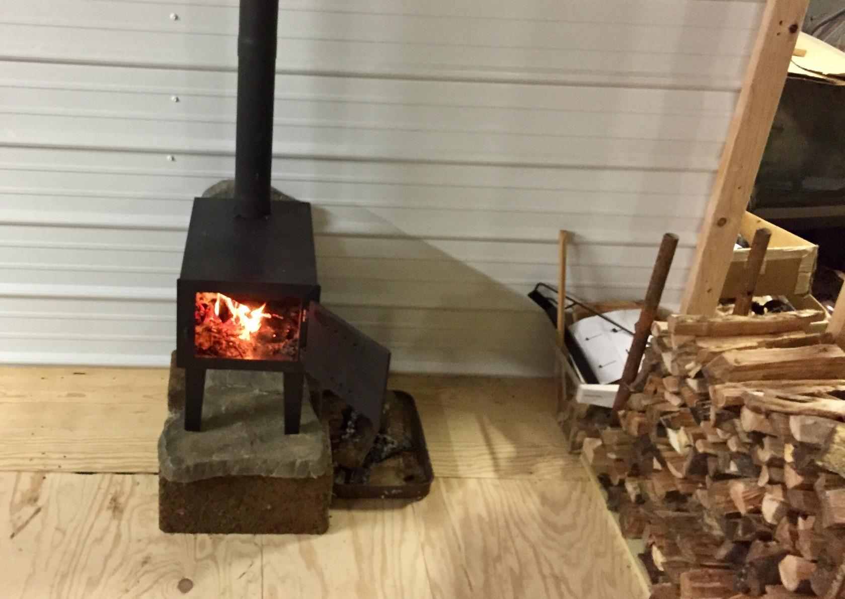 Guide Gear Outdoor Wood Burning Stove; Portable with Chimney Pipe for Cooking and Camping customer photo 2