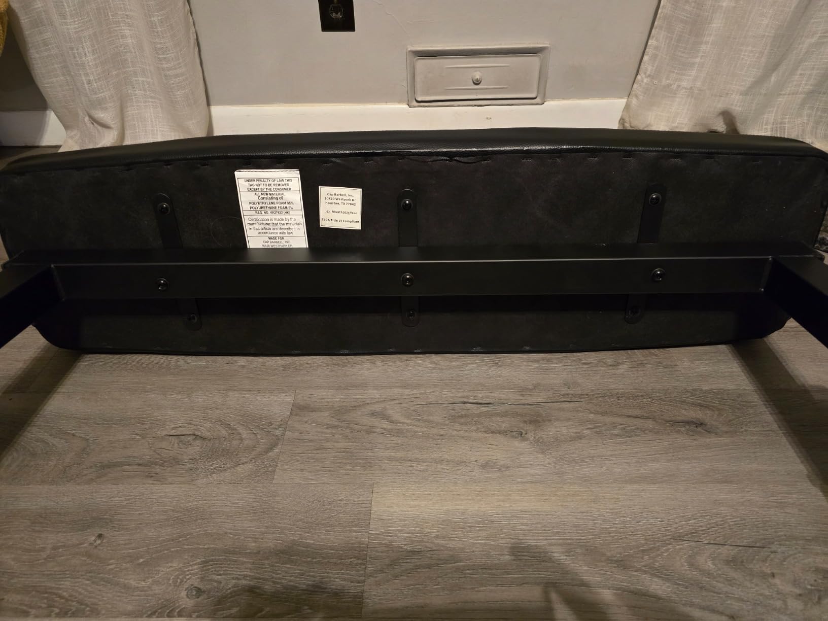 Cap Barbell Flat Weight Bench Color Series customer photo 2