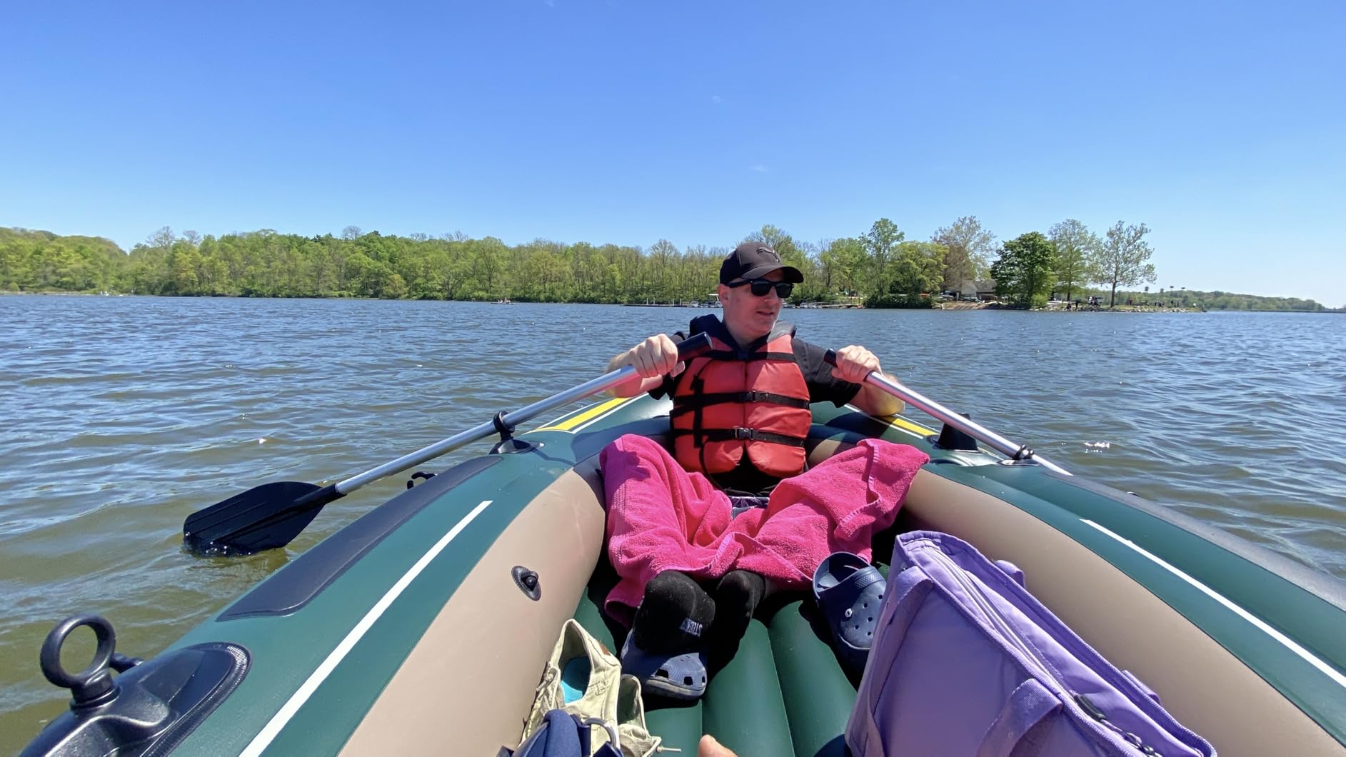 INTEX Seahawk Inflatable Boat Series: Includes Boat Oars and High-Output Pump customer photo 2