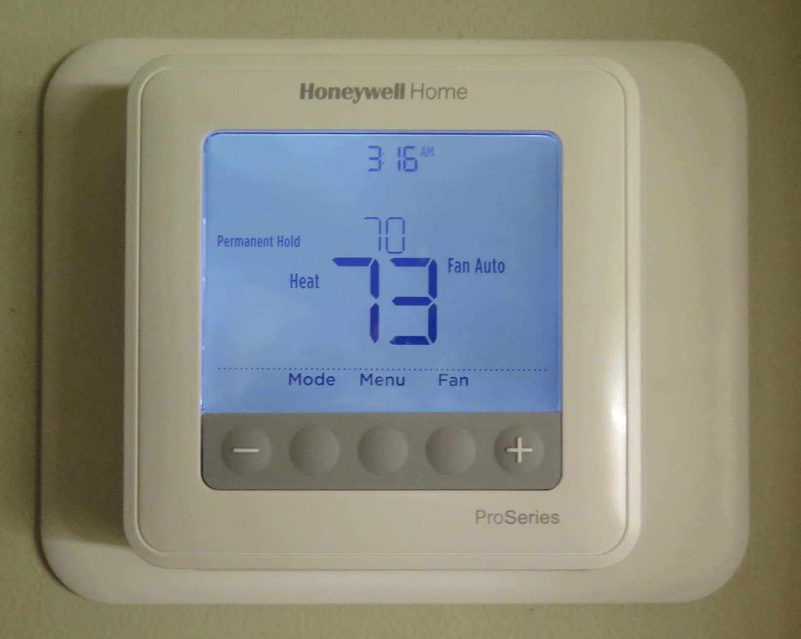 Emerson Sensi Touch Wi-Fi Smart Thermostat ST75 - Touchscreen Color Display, Works with Alexa, Energy Star Certified customer photo 1
