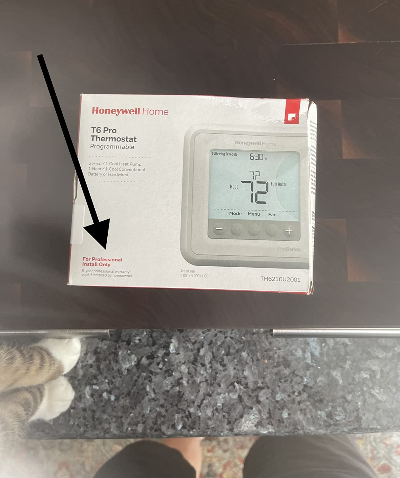Emerson Sensi Touch Wi-Fi Smart Thermostat ST75 - Touchscreen Color Display, Works with Alexa, Energy Star Certified customer photo 2
